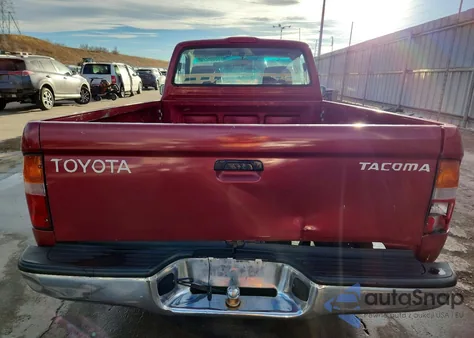 1998 Toyota Tacoma из США, поврежденный, VIN 4TANL42N1WZ022845